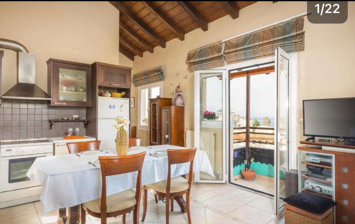 Makis Sea-View Apartment-Corfu Port Mantouki Экстерьер фото